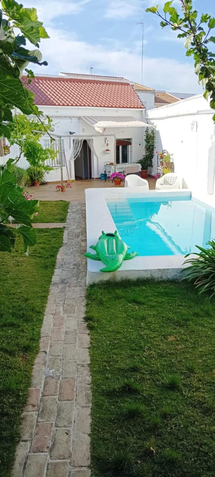 Casa Con Piscina Cerca De Sevilla Carrion de Los Cespedes Екстер'єр фото